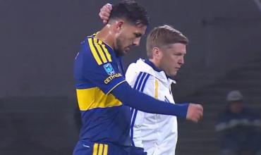 Preocupación en Boca: Paredes salió lesionado y encendió todas las alarmas de cara a la Sudamericana
