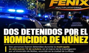 La Rioja: Dos detenidos por el homicidio de Eber Nuñez en Barrio Vial