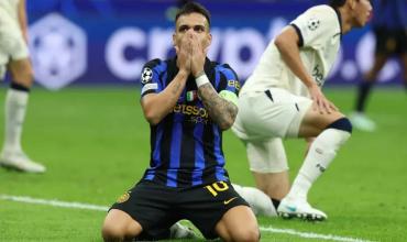 Inter confirmó la lesión de Lautaro Martínez: se perdería la próxima fecha FIFA con la Selección Argentina