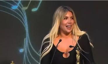 La insólita actitud de Wanda Nara con Palito Ortega en los Martín Fierro de la Música que generó polémica