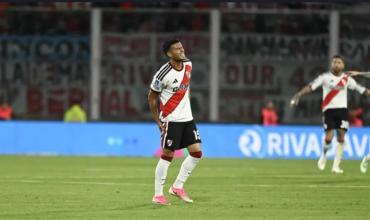Fausto Vera se desgarró y River lo pierde para visitar a Boca