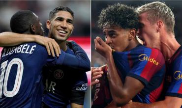 Con el cruce entre PSG y Barcelona como gran atractivo, empieza la tercera fecha de la Champions League
