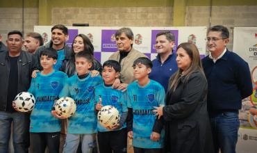 Florencia López encabezó una jornada de fortalecimiento deportivo en Villa Unión