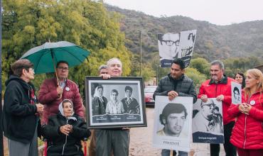 Nacate recordó a Marcela Brizuela de Ledo y a su hijo Alberto con un sitio de memoria y una calle con su nombre
