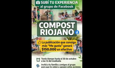 Lanzan un concurso de compostaje en La Rioja con premios de $150.000 y $50.000: cómo participar