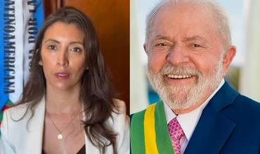 La senadora Florencia López celebró el triunfo de Lula da Silva en Brasil