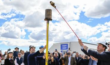 Gobernadores patagónicos presentes en la inauguración de una obra clave para la distribución de gas