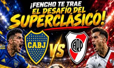 Participa con FENCHO del desafío FENIX " Como sale el superclásico Boca - River"