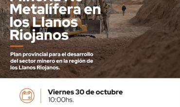 La Rioja presentará en Olta un plan para impulsar la minería no metalífera en los Llanos