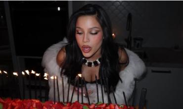 Emilia Mernes cumplió 30 años: las fotos del festejo íntimo con Duki, amigos y familia