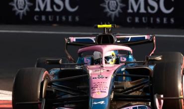 Franco Colapinto terminó 12° en la FP3 y se ilusiona con una buena clasificación en México