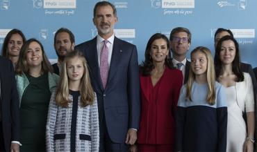 Independentistas catalanes repudian al rey Felipe VI en Barcelona