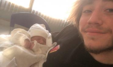 Paulo Londra fue papá de una nena y la presentó con una tierna foto