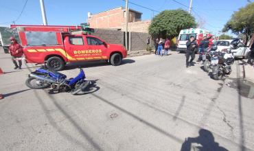 La Rioja: chocaron una motocicleta y un automóvil