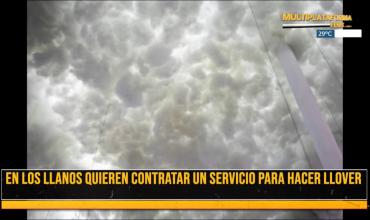 En Malanzán buscan contratar empresa para “fabricar” lluvia