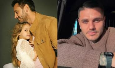 Vicuña aseguró que no le preocupa que Icardi conviva con su hija