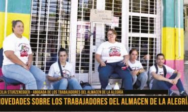 Los trabajadores de “El Almacén de la Alegría” ya cobraron sus sueldos de diciembre y negocian su indemnización