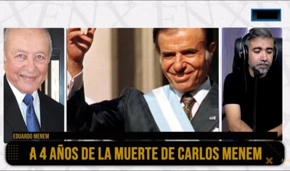 Eduardo Menem, a 4 años del fallecimiento de Carlos Menem: “Su presencia es innegable”