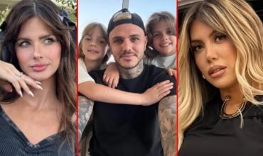 La desgarradora frase de una de las hijas de Mauro Icardi y Wanda Nara contra la China Suárez