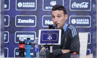 Lionel Scaloni: “El equipo está definido en un 90 por ciento”