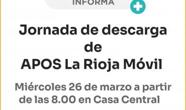 Jornada de aprendizaje para concretar la descarga de APOS La Rioja Móvil