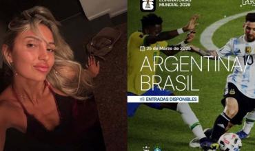 Una influencer está acusada de estafar con entradas para el partido entre Argentina y Brasil