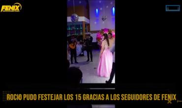 Rocío pudo celebrar sus 15 años gracias a una campaña solidaria: “Cumplió su sueño y el nuestro también”