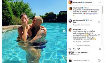 La foto sexy de la China Suárez en Turquía