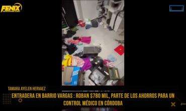 Mujer denunció que le robaron 780 mil pesos y sospecha que el ladrón tenía una copia de la llave