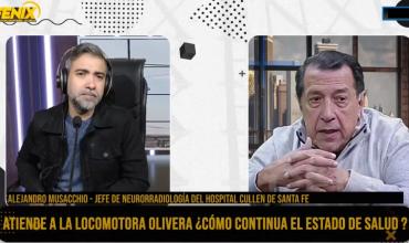 La “Locomotora” Olivera sigue sin cambios tras el ACV: habló el jefe de neurología del Hospital Cullen