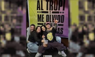 Gianinna Maradona y El Polaco coincidieron en una noche de fiesta y volvieron a encender rumores de romance