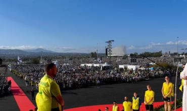 El papa León XIV cerró la Fiesta de los Jóvenes ante un millón de personas: les pidió que “lleven tanto entusiasmo al mundo”