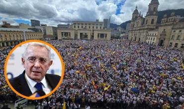Así fue la masiva jornada de movilizaciones en respaldo al expresidente Álvaro Uribe: miles de personas de 21 departamentos salieron a las calles