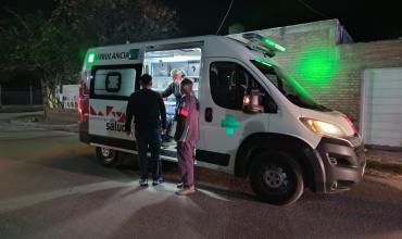 Un hombre sufrió una caída en bicicleta en el barrio Sembrador