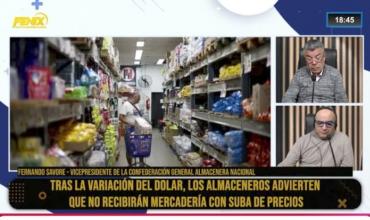 La Confederación General Almacenera Nacional anunció que no comprará productos que lleguen con aumentos.