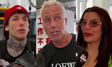 Tenso cruce entre Alex y Charlotte Caniggia durante la grabación de “Por el Mundo” con Marley