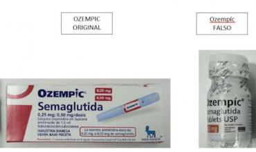 ANMAT prohíbe la venta de un medicamento falsificado que simulaba ser Ozempic