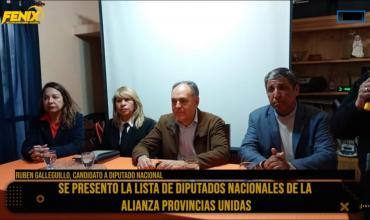 Rubén Galleguillo: “Es necesario plantear una alternativa de cambio y superación”