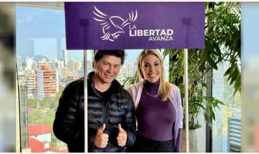 Lisandro Almirón presentó a Virginia Gallardo como candidata de La Libertad Avanza en Corrientes