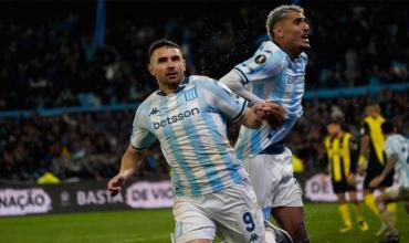 En un partidazo, Racing le ganó en la última a Peñarol, dio vuelta la serie y avanzó a cuartos de Libertadores