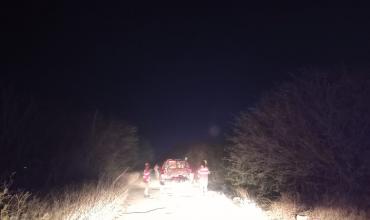 Incendio de pastizales en Ruta Provincial N°5 controlado por bomberos