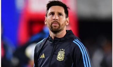 Emotivo: las lágrimas de Lionel Messi durante la entrada en calor y la emoción junto a sus hijos en el himno