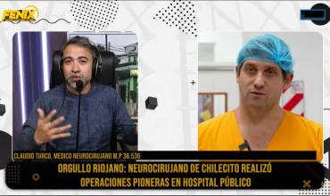 El médico que estudió en la escuela pública de La Rioja, se recibió en la UNLaR y sorprendió con nueva técnica para neurocirugías en Córdoba