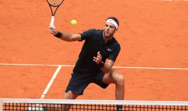 Del Potro debutó con el pie derecho en Madrid