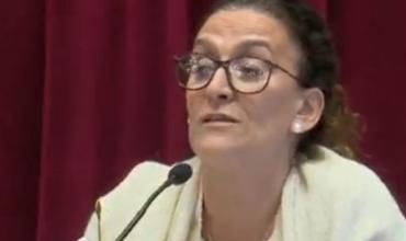 Gabriela Michetti y una acalorada discusión con el radical Luis Naidenoff: "La que conduce soy yo"