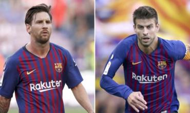 Lionel Messi vs. Gerard Piqué: salió a la luz la interna de los dos referentes del vestuario del Barcelona