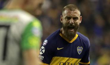 Daniele De Rossi se lesionó y no jugará contra San Lorenzo