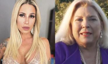 A lo Moni Argento, Florencia Peña se burló de Elisa Carrió en Twitter