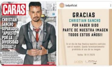 Polémica por la desvinculación de Christian Sancho de una marca tras declarar que apuesta “por la diversidad sexual”
