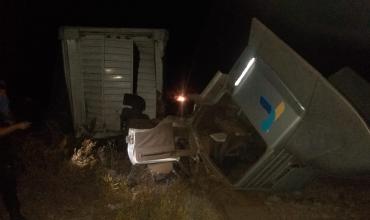 Un camionero se tiró del vehículo en marcha porque se quedó sin frenos
